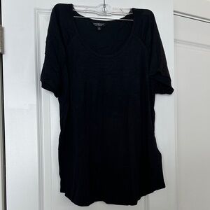 Liverpool Black Short Sleeve Top